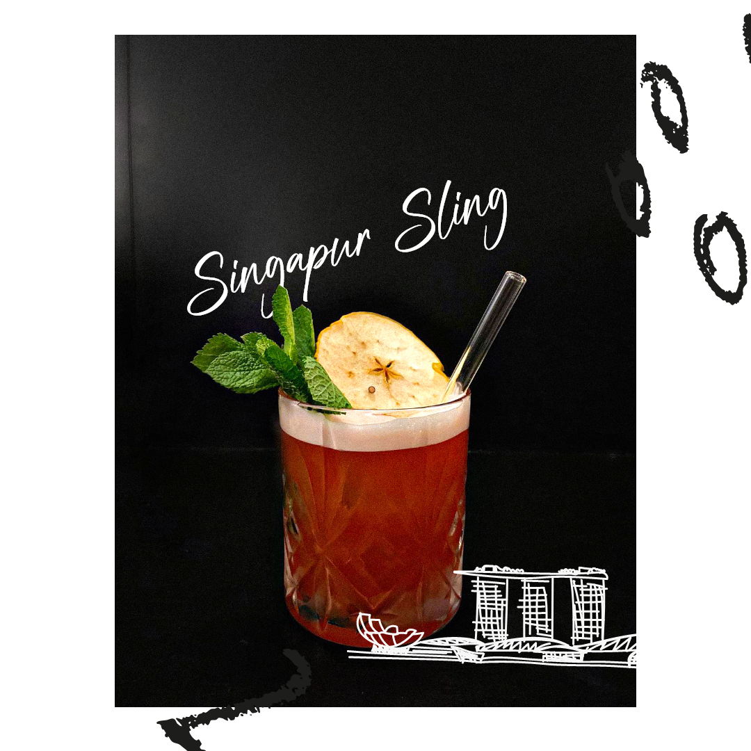 Singapur Sling Cocktail im STRIZZI Burghausen